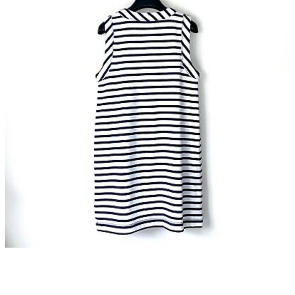Kate spade nautical jersey cotton dress XXS navy and white excellent - Picture 3 of 8